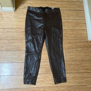 Banana Republic Chocolate Brown Leggings Size Large